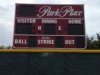 Local car dealership sponsorship of scoreboard at Sponsor Bureau client Grapevine Parks and Recreation